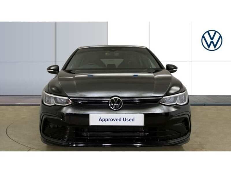 Used VW Golf VIII R-line 130 HP (95 kW) 2022 Black Hatchback
