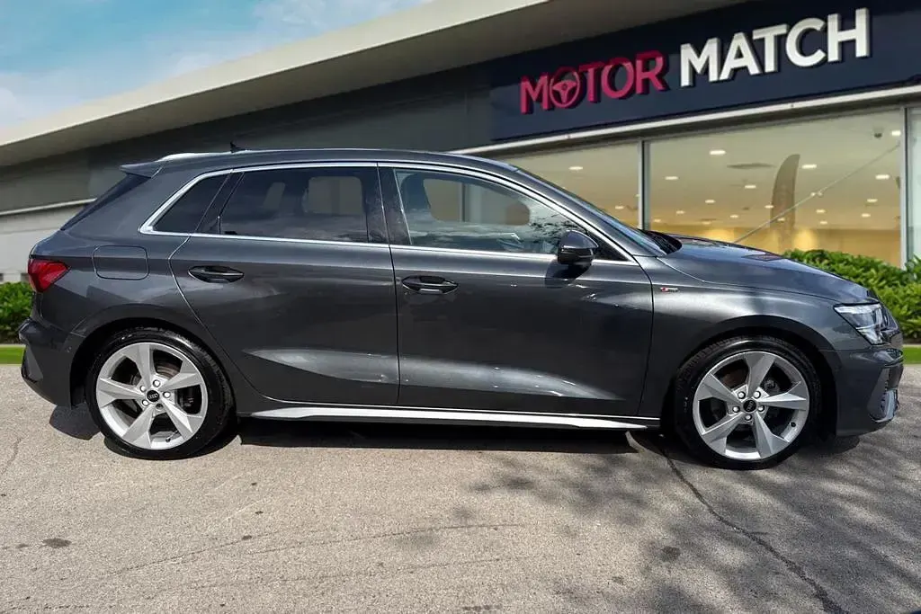 Used Audi A3 Sportback S-Line 150 HP (110 kW) 2023 Grey Hatchback