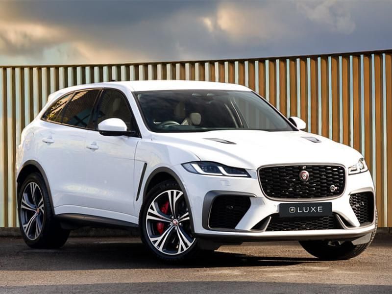 White Used 2021 Jaguar F-Pace SVR SUV | £51,898 - Image 1/4