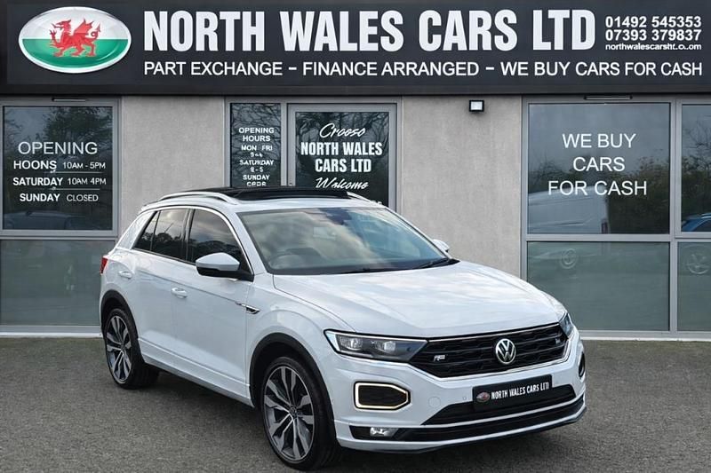 Used VW T-Roc R-line 2025 White SUV