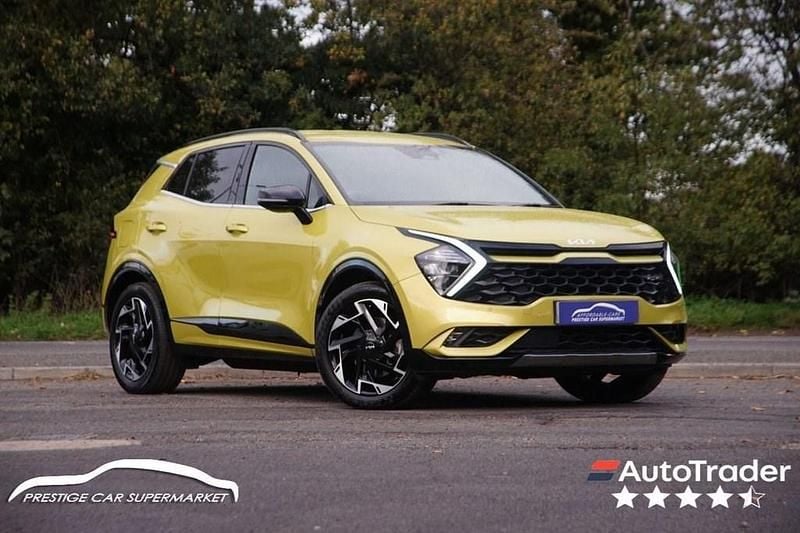 Yellow Used 2023 Kia Sportage GT-Line SUV | £23,799 (Super price) - Image 1/4