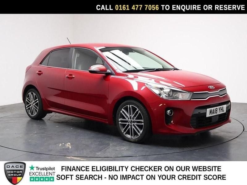 Used Kia Rio First Edition 118 HP (86 kW) 2018 Red Hatchback