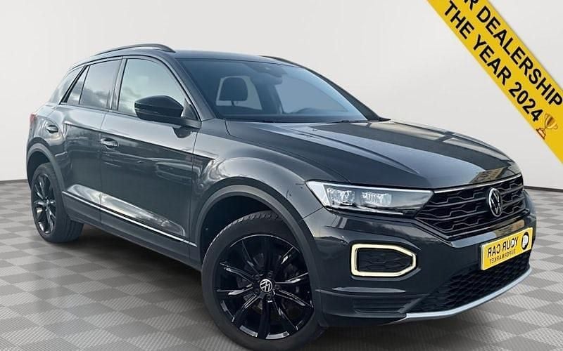 Grey Used 2021 VW T-Roc Black Edition SUV | £18,000 (Fair price) - Image 1/4