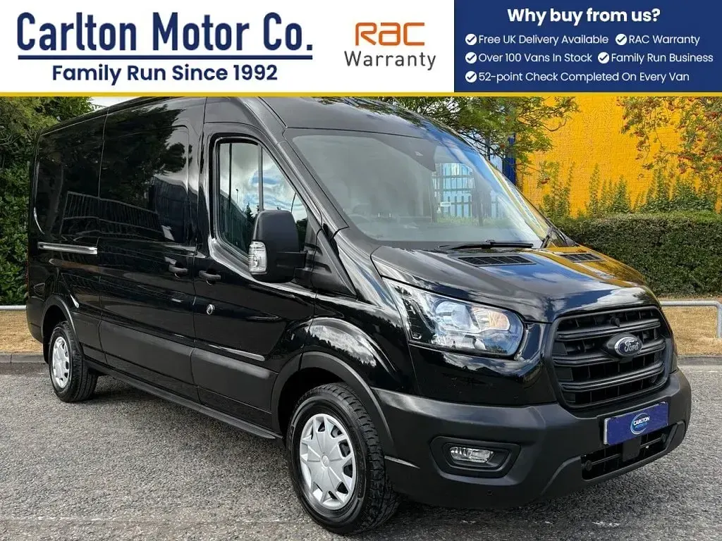 Used Ford Transit Trend 130 HP (95 kW) 2023 Black Van