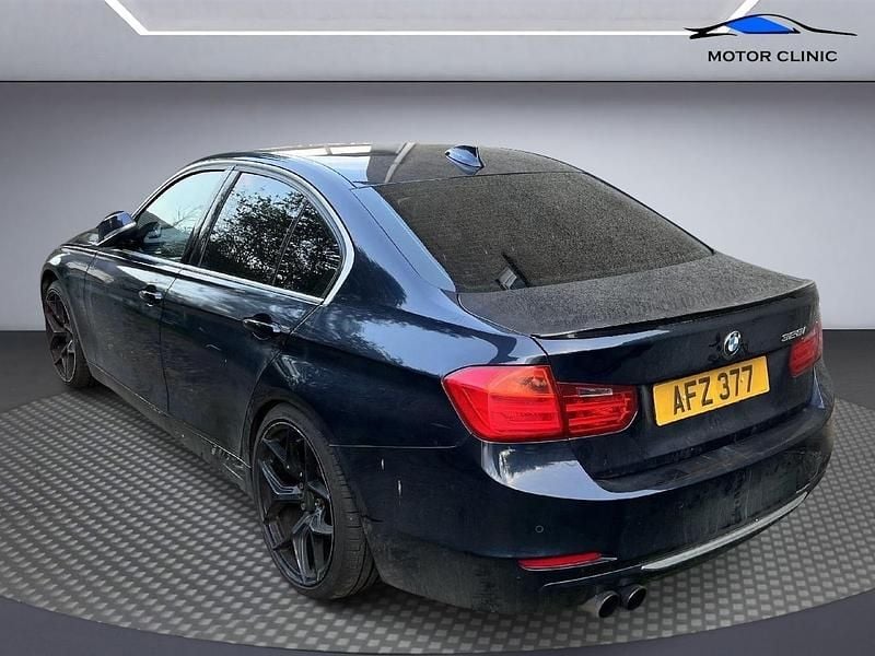 Begagnad BMW 328 Luxury Line 2012 Blå Sedan