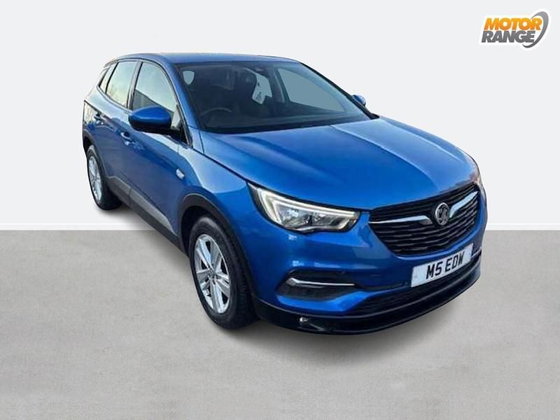 Used Vauxhall Grandland X S 130 HP (95 kW) 2018 Blue SUV