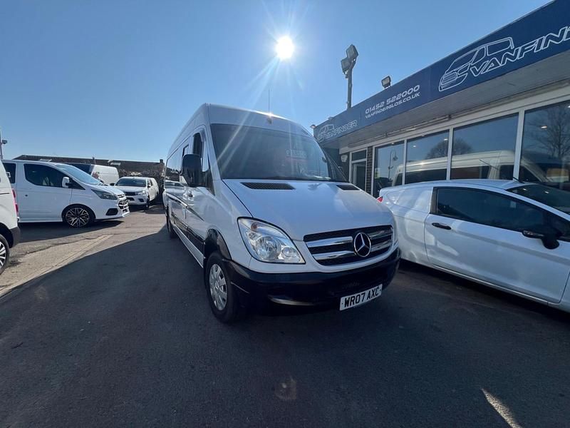 Begagnad Mercedes Sprinter 2007 Vit Van