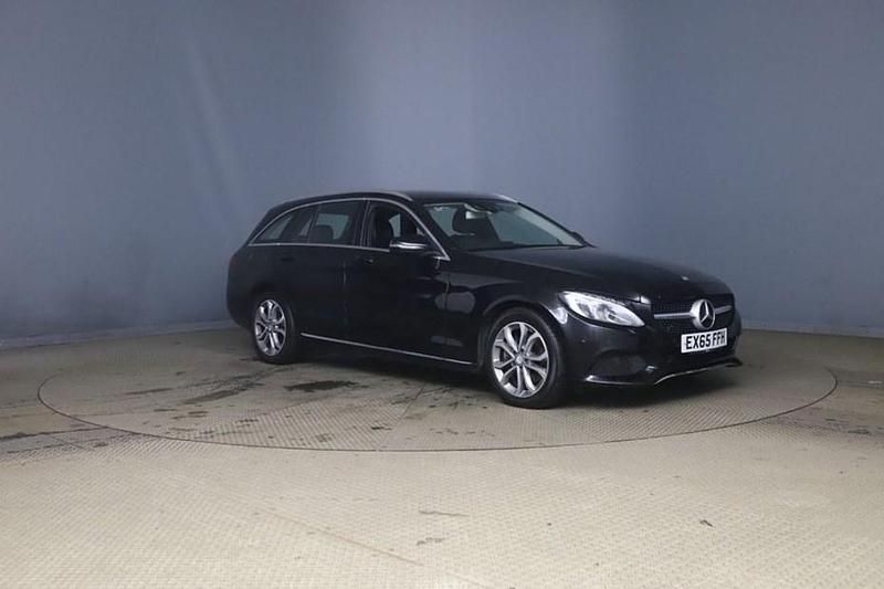 Black Used 2015 Mercedes C300 Estate | £9,990 (Fair price) - Image 1/1