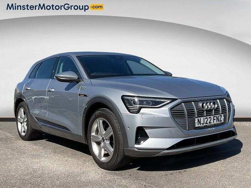 Silver Used 2022 Audi e-tron SUV | £19,590 (Good price) - Image 1/4