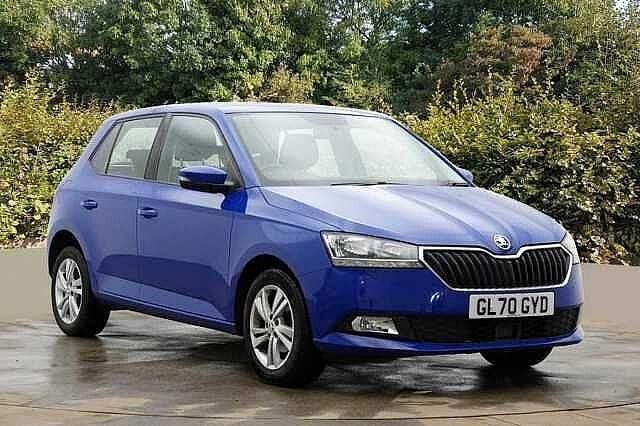 Energy blue Used 2020 Skoda Fabia SE Hatchback | £8,995 (Fair price) - Image 1/4