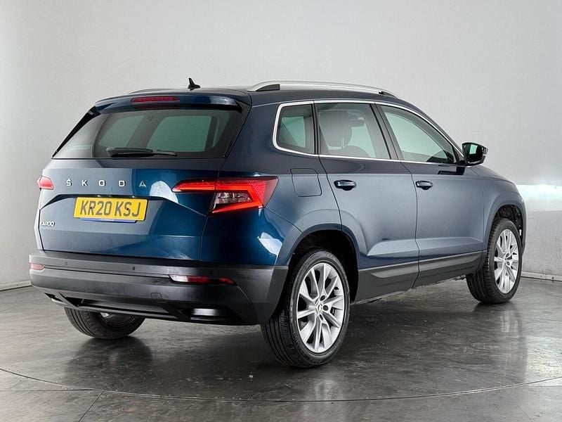 Used Skoda Karoq SE L 150 HP (110 kW) 2020 Blue SUV