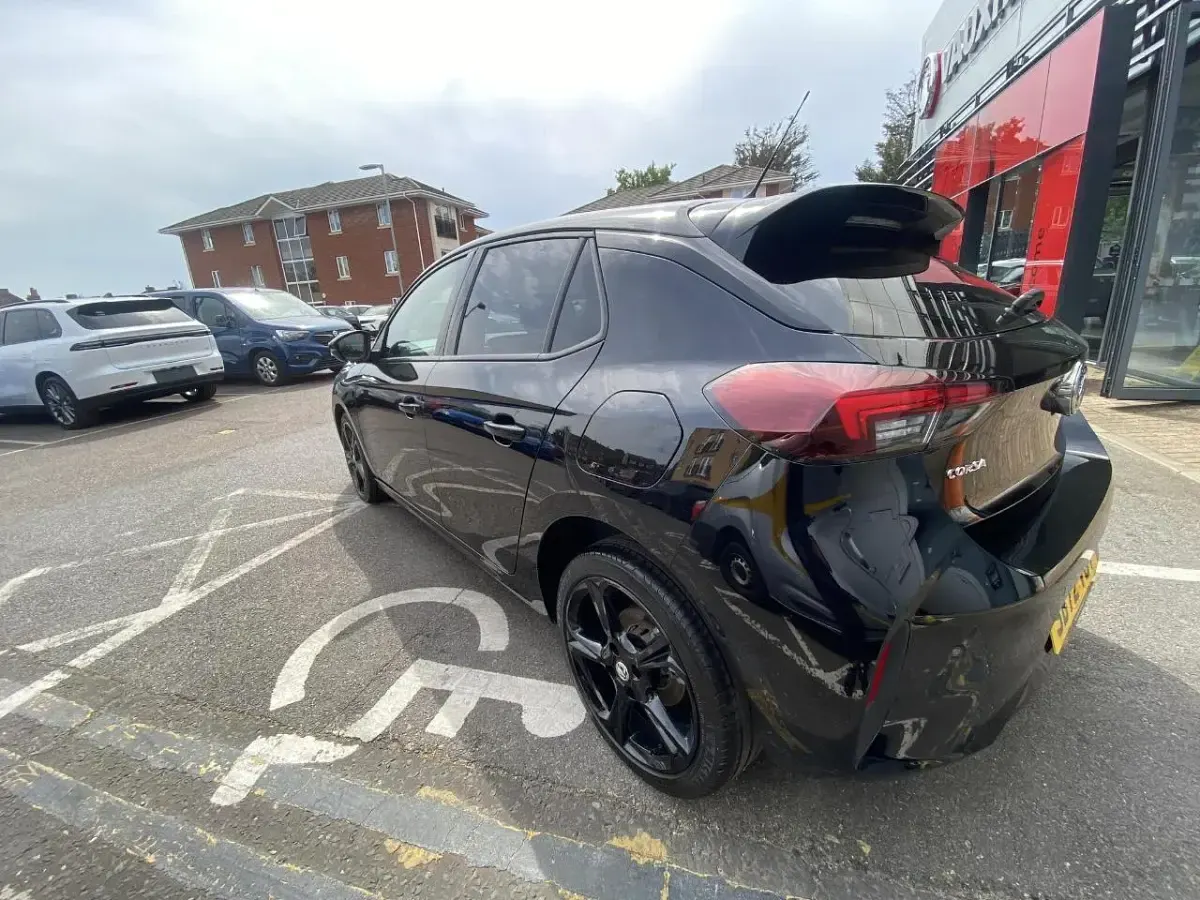 Used Vauxhall Corsa GS Line 128 HP (94 kW) 2022 Black Hatchback