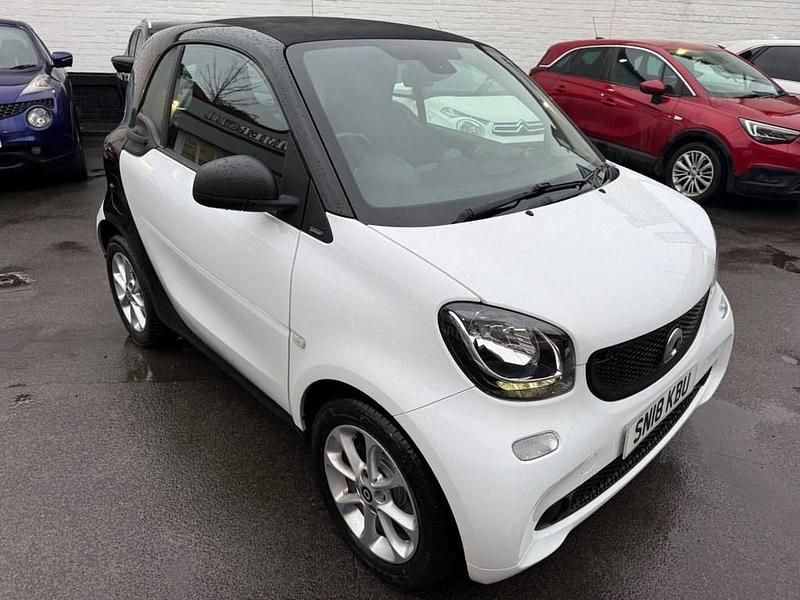 Used Smart ForTwo Coupé Passion 71 HP (52 kW) 2018 Black Coupe