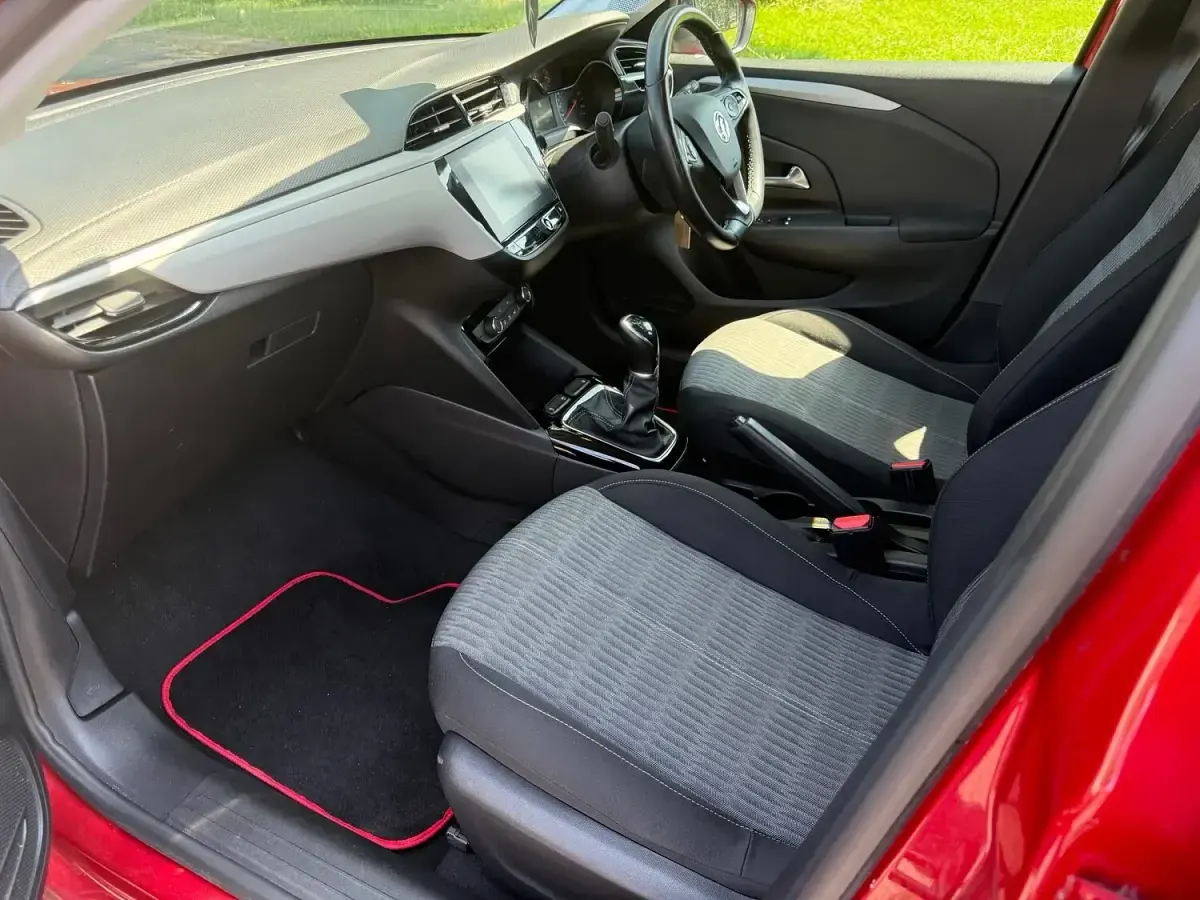 Used Vauxhall Corsa 75 HP (55 kW) 2020 Red Hatchback