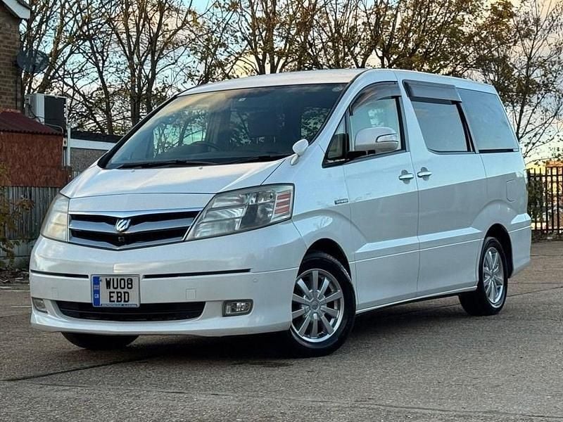 Used Toyota Alphard 159 HP (116 kW) 2008 White MPV