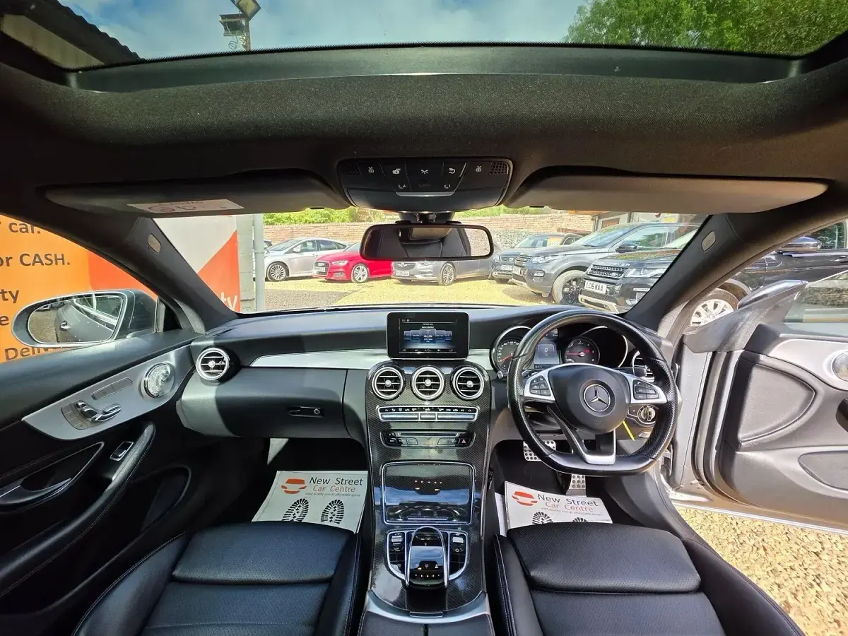Used Mercedes C220 AMG Line Premium 2016 Grey Coupe