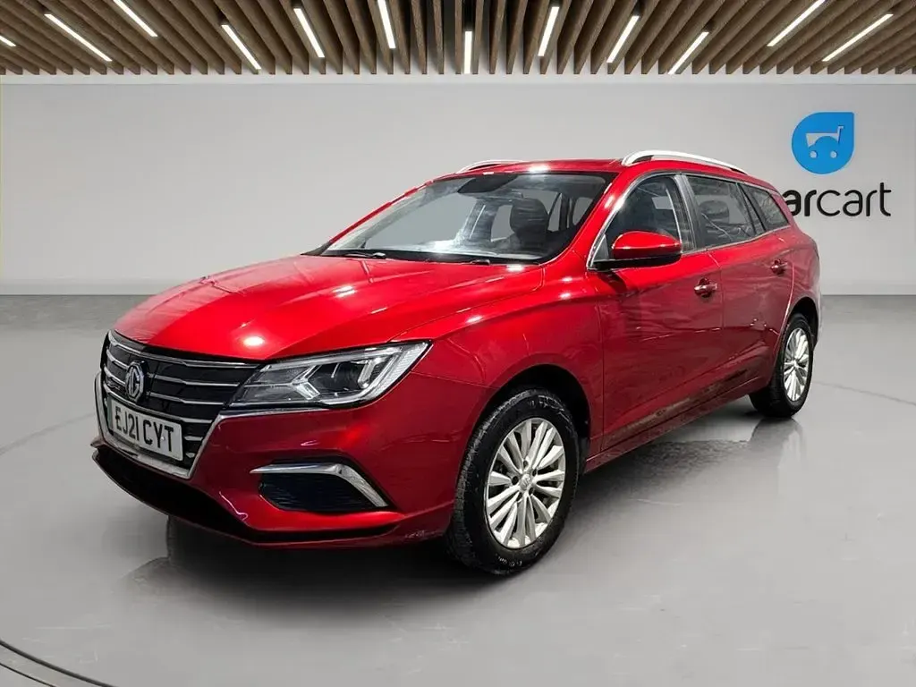 Used MG MG5 EV Exclusive 114 kW (156 HP) 2021 Red Estate