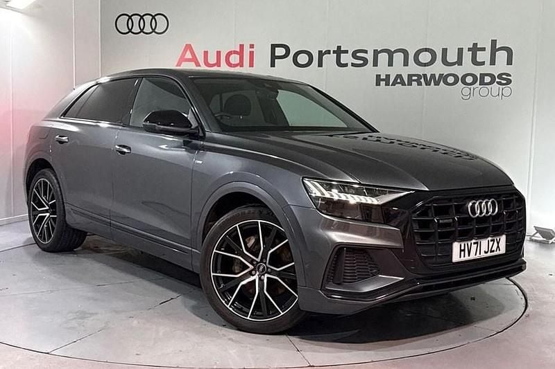 Grey Used 2021 Audi Q8 Black Edition SUV | £43,390 (Fair price) - Image 1/1