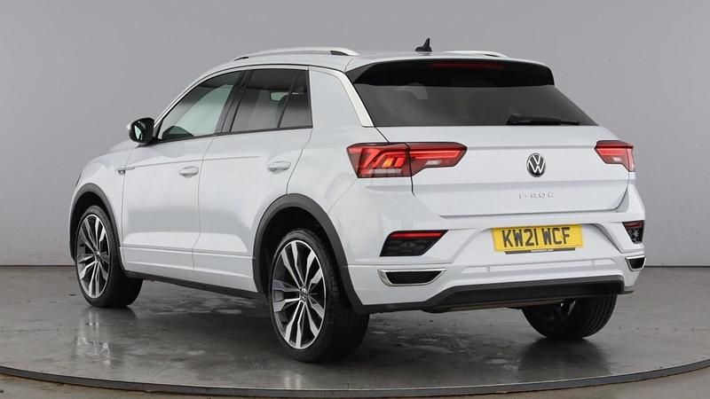 Used VW T-Roc R-line 150 HP (110 kW) 2021 Silver SUV