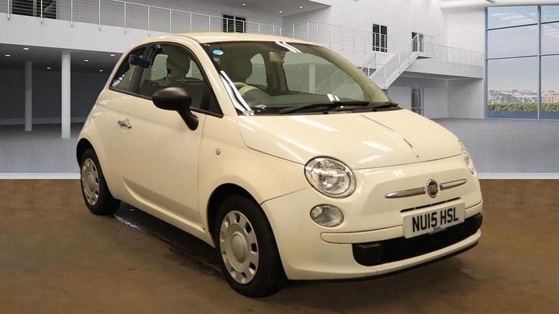 White Used 2015 Fiat 500 Pop Hatchback | £3,590 (Good price) - Image 1/4