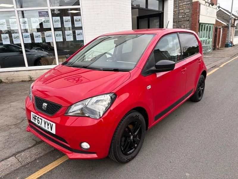 Used Seat Mii Design 60 HP (44 kW) 2017 Red Hatchback