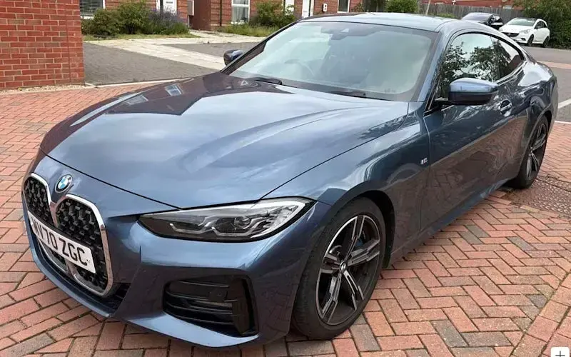 Used BMW 430 M Sport 258 HP (189 kW) 2021 Blue Coupe