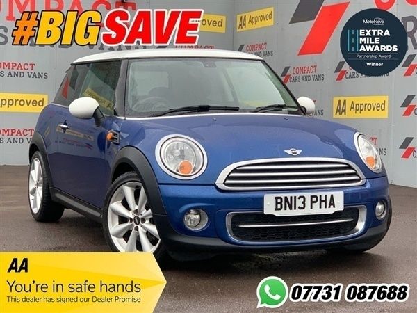 Blue Used 2013 Mini Cooper D Hatch Hatchback | £5,995 (A bit pricey) - Image 1/1