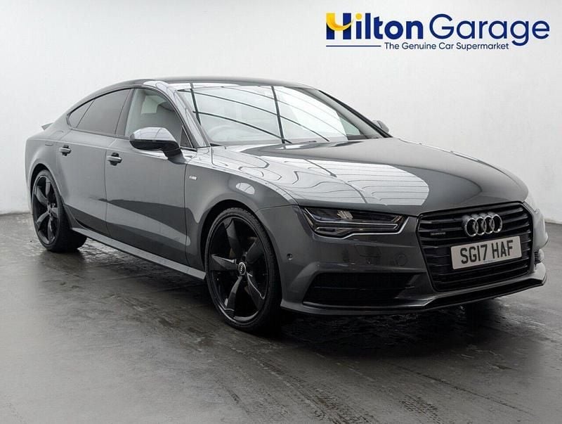 Used Audi A7 Black Edition 2017 Grey Hatchback