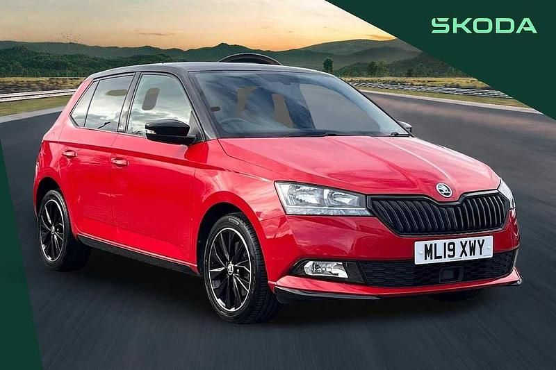 Red Used 2019 Skoda Fabia Monte Carlo Hatchback | £9,750 (Fair price) - Image 1/4