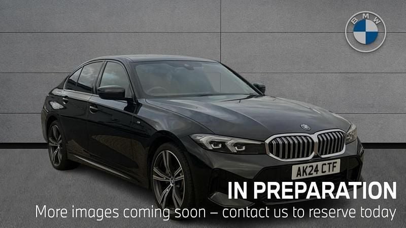 Black Used 2024 BMW 330e M Sport | £30,365 (Super price) - Image 1/4
