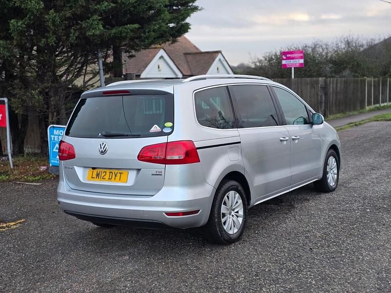 Usado VW Sharan SE 150 HP (110 kW) 2012 Prateado Monovolume