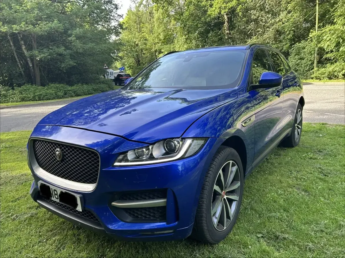 Used Jaguar F-Pace R-Sport 2018 Blue SUV