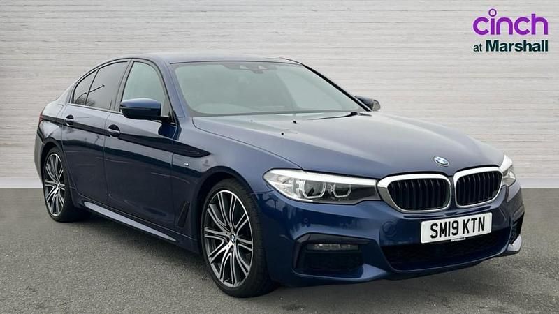 Used BMW 530 M Sport 252 HP (185 kW) 2019 Blue Sedan