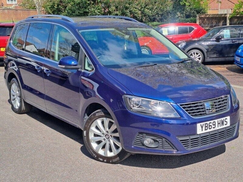 Blue Used 2019 Seat Alhambra SE MPV | £16,848 - Image 1/4