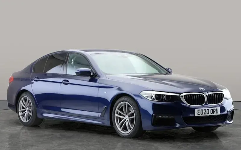 Used BMW 520 M Sport 190 HP (139 kW) 2020 Blue Sedan