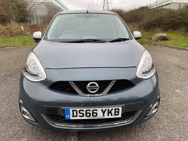 Used Nissan Micra N-TEC 80 HP (58 kW) 2016 Grey Hatchback