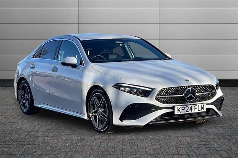 Polar white Used 2024 Mercedes A200 Executive Sedan | £24,195 (Fair price) - Image 1/4