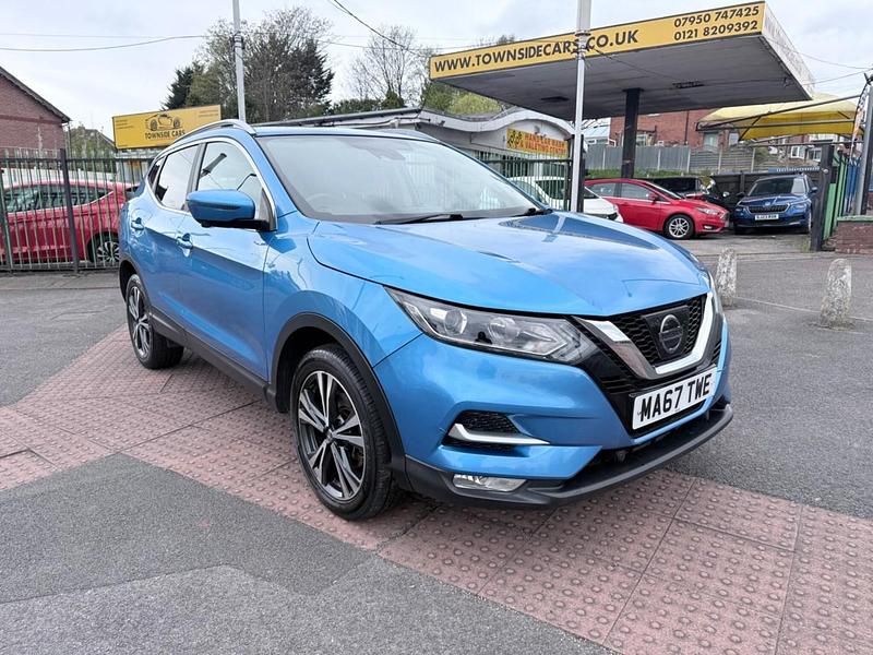 Used Nissan Qashqai N-Connecta 115 HP (84 kW) 2017 Blue SUV