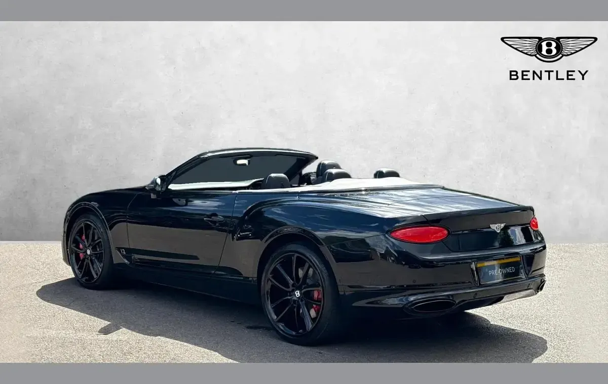 Used Bentley Continental GT Convertible 635 HP (467 kW) 2020 Black Cabriolet