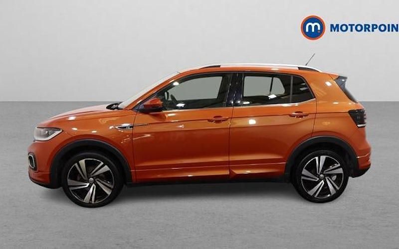 Used VW T-Cross R-line 116 HP (85 kW) 2019 Orange SUV