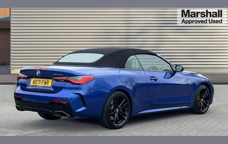 Used BMW M440 M Sport 368 HP (270 kW) 2021 Blue Sedan