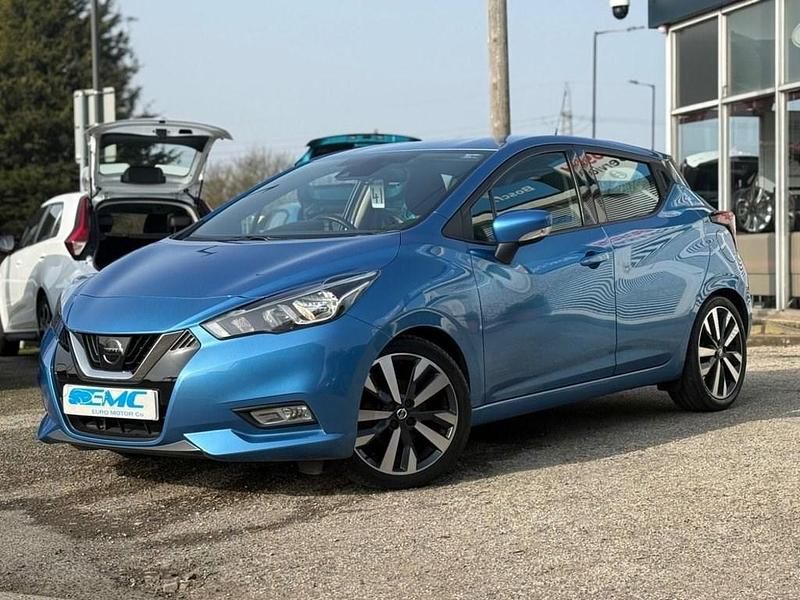 Used Nissan Micra Acenta 117 HP (86 kW) 2019 Blue Hatchback