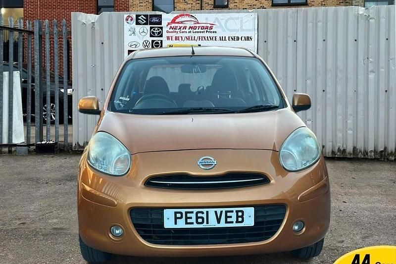 Used Nissan Micra Acenta 79 HP (58 kW) 2011 Orange Hatchback