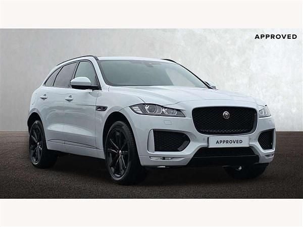 White Used 2019 Jaguar F-Pace Chequered Flag SUV | £24,350 (A bit pricey) - Image 1/4