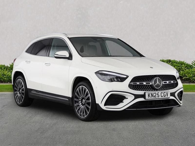 White Used 2025 Mercedes GLA250 AMG Line Premium SUV | £37,999 (Expensive) - Image 1/4