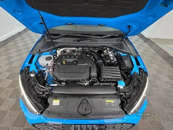 Used Audi A3 S-Line 150 HP (110 kW) 2021 Blue Sedan