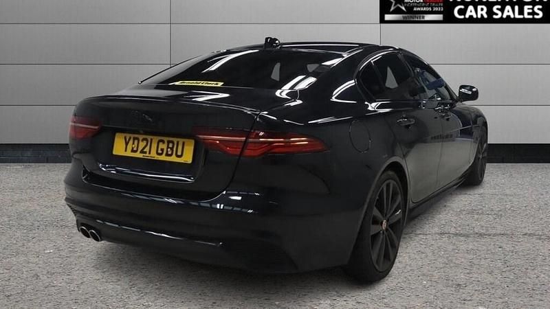 Begagnad Jaguar XE R-Dynamic 204 HK (150 kW) 2021 Svart Sedan