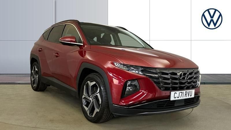 Red Used 2021 Hyundai Tucson Premium SUV | £22,515 (Fair price) - Image 1/4