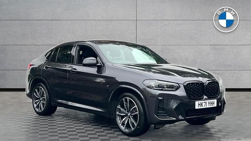 Grey Used 2021 BMW X4 M Sport SUV | £32,192 (A bit pricey) - Image 1/4