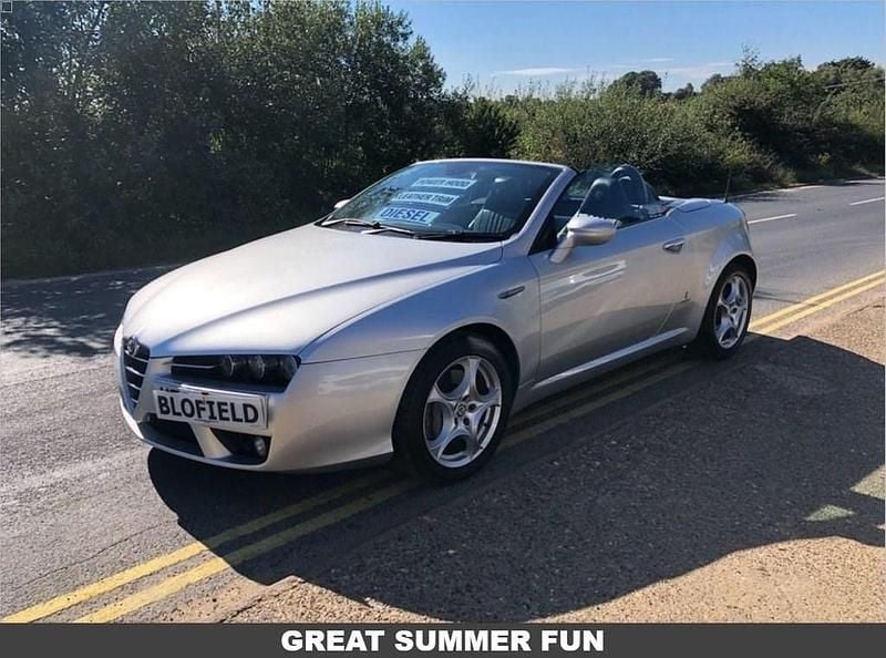 Used Alfa Romeo Spider 200 HP (147 kW) 2007 Silver Cabriolet